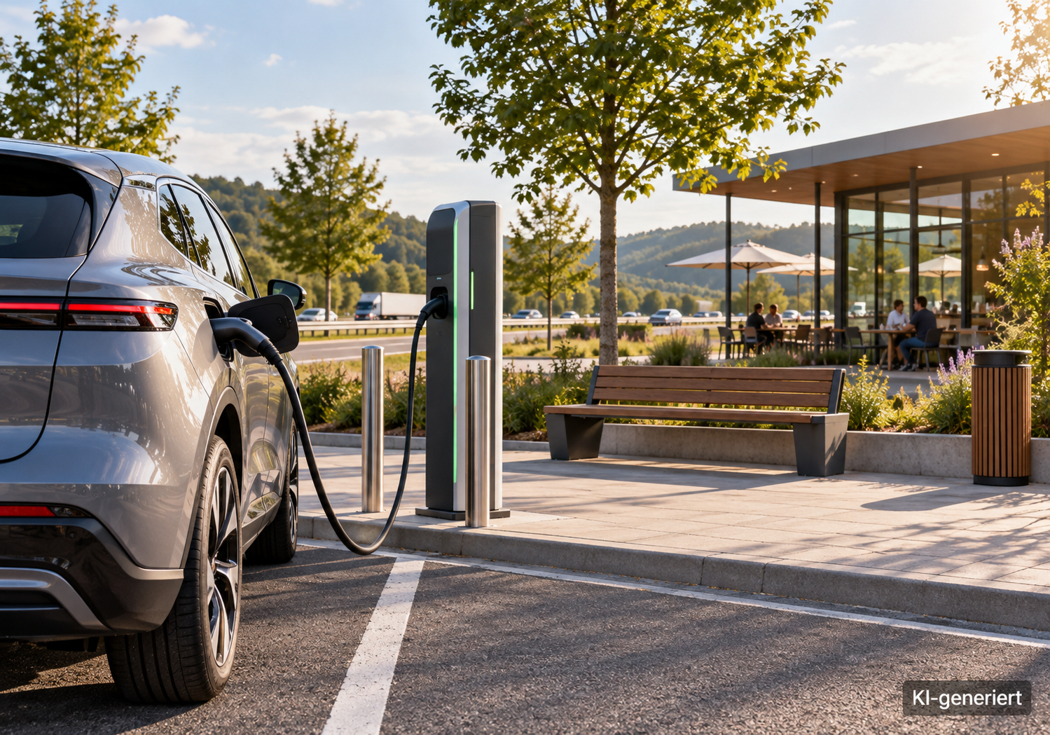 Ladepause sinnvoll planen: Entspannt weiter mit dem E-Auto